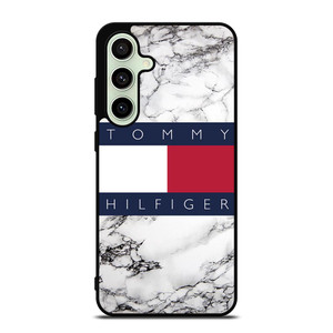 TOMMY HILFIGER WHITE MARBLE Samsung Galaxy S24 FE Case Cover