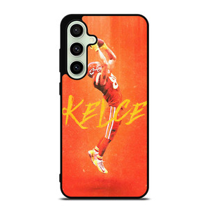 TRAVIS KELCE KANSAS CITY CHIEFS 2 Samsung Galaxy S24 FE Case Cover