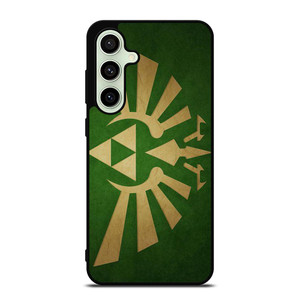 TRIFORCE LEGEND OF ZELDA GREEN LOGO Samsung Galaxy S24 FE Case Cover TRIFORCE LEGEND OF ZELDA GREEN LOGO Samsung Galaxy S24 FE Case Cover