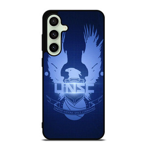 UNSC UNITED NATIONS SPACE COMMAND LOGO Samsung Galaxy S24 FE Case Cover UNSC UNITED NATIONS SPACE COMMAND LOGO Samsung Galaxy S24 FE Case Cover