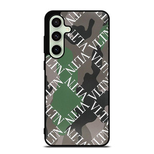 VALENTINO CAMO PATTERN Samsung Galaxy S24 FE Case Cover