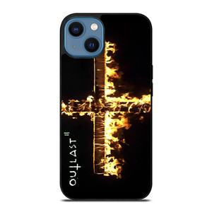 OUTLAST 2 FIRE SYMBOL iPhone 14 Case Cover OUTLAST 2 FIRE SYMBOL iPhone 14 Case Cover