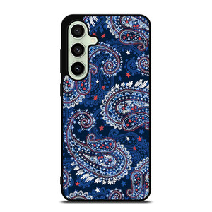 VERA BRADLEY BLUE PATTERN Samsung Galaxy S24 FE Case Cover VERA BRADLEY BLUE PATTERN Samsung Galaxy S24 FE Case Cover