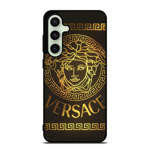 VERSACE GOLD LOGO ORNAMENT Samsung Galaxy S24 FE Case Cover VERSACE GOLD LOGO ORNAMENT Samsung Galaxy S24 FE Case Cover