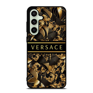 VERSACE LOGO COLLAGE ART Samsung Galaxy S24 FE Case Cover VERSACE LOGO COLLAGE ART Samsung Galaxy S24 FE Case Cover