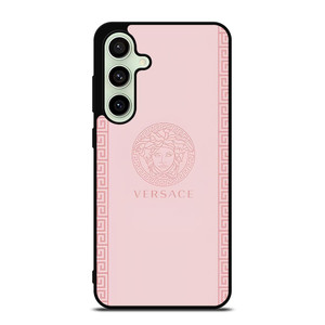 VERSACE LOGO EMBLEM PINK Samsung Galaxy S24 FE Case Cover