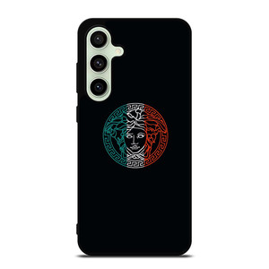 VERSACE LOGO ITALY Samsung Galaxy S24 FE Case Cover VERSACE LOGO ITALY Samsung Galaxy S24 FE Case Cover