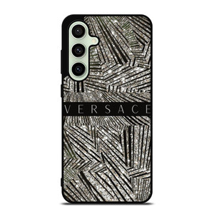 VERSACE LOGO MIRROR COLLAGE Samsung Galaxy S24 FE Case Cover VERSACE LOGO MIRROR COLLAGE Samsung Galaxy S24 FE Case Cover