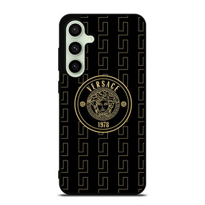 VERSACE MEDUSA BLACK Samsung Galaxy S24 FE Case Cover VERSACE MEDUSA BLACK Samsung Galaxy S24 FE Case Cover