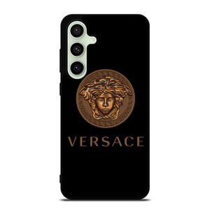 VERSACE MEDUSA HEAD BRONZE EMBLEM Samsung Galaxy S24 FE Case Cover VERSACE MEDUSA HEAD BRONZE EMBLEM Samsung Galaxy S24 FE Case Cover