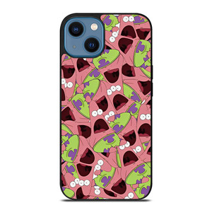 PATRICK STAR PATTERN iPhone 14 Case Cover PATRICK STAR PATTERN iPhone 14 Case Cover