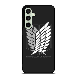 WINGS OF FREEDOM ATTACK ON TITANS HUMANITY SYMBOL Samsung Galaxy S24 FE Case Cover WINGS OF FREEDOM ATTACK ON TITANS HUMANITY SYMBOL Samsung Galaxy S24 FE Case Cover