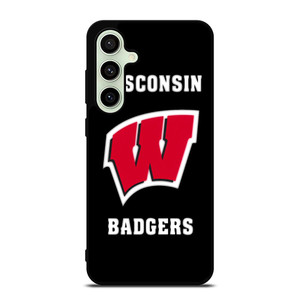 WISCONSIN BADGERS LOGO Samsung Galaxy S24 FE Case Cover WISCONSIN BADGERS LOGO Samsung Galaxy S24 FE Case Cover