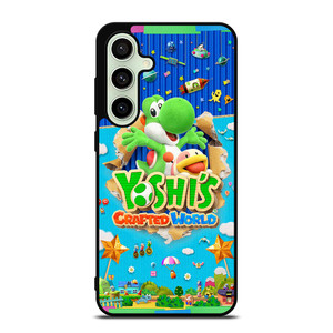 YOSHI CRAFTED WORLD GAMES POSTER Samsung Galaxy S24 FE Case Cover YOSHI CRAFTED WORLD GAMES POSTER Samsung Galaxy S24 FE Case Cover
