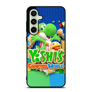 YOSHI CRAFTED WORLD GAMES Samsung Galaxy S24 FE Case Cover YOSHI CRAFTED WORLD GAMES Samsung Galaxy S24 FE Case Cover