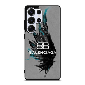 BALENCIAGA LOGO BLACK WING Samsung Galaxy S25 Ultra Case Cover BALENCIAGA LOGO BLACK WING Samsung Galaxy S25 Ultra Case Cover