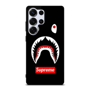 BAPE CAMO SHARK SUPREME BLACK Samsung Galaxy S25 Ultra Case Cover BAPE CAMO SHARK SUPREME BLACK Samsung Galaxy S25 Ultra Case Cover