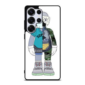 BEARBRICK X SUPREME X KAWS Samsung Galaxy S25 Ultra Case Cover BEARBRICK X SUPREME X KAWS Samsung Galaxy S25 Ultra Case Cover