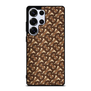 BROWN BURBERRY LOGO PATTERN EMBLEM Samsung Galaxy S25 Ultra Case Cover BROWN BURBERRY LOGO PATTERN EMBLEM Samsung Galaxy S25 Ultra Case Cover