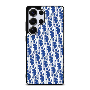 CHRISTIAN DIOR BLUE MONOGRAM Samsung Galaxy S25 Ultra Case Cover CHRISTIAN DIOR BLUE MONOGRAM Samsung Galaxy S25 Ultra Case Cover