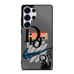 DIOR OFF WHITE SUPREME LOGO Samsung Galaxy S25 Ultra Case Cover DIOR OFF WHITE SUPREME LOGO Samsung Galaxy S25 Ultra Case Cover