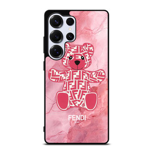 FENDI ROMA LOGO PINK BEAR Samsung Galaxy S25 Ultra Case Cover FENDI ROMA LOGO PINK BEAR Samsung Galaxy S25 Ultra Case Cover