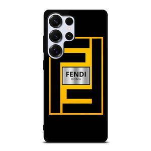 FENDI ROMA YELLOW LOGO Samsung Galaxy S25 Ultra Case Cover FENDI ROMA YELLOW LOGO Samsung Galaxy S25 Ultra Case Cover