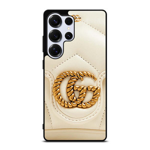 GUCCI LOGO WHITE GOLD Samsung Galaxy S25 Ultra Case Cover GUCCI LOGO WHITE GOLD Samsung Galaxy S25 Ultra Case Cover