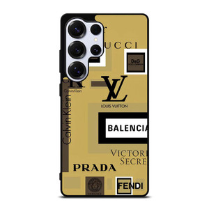 GUCCI VERSACE LOUISE VUITTON LV PRADA BALENCIAGA Samsung Galaxy S25 Ultra Case Cover GUCCI VERSACE LOUISE VUITTON LV PRADA BALENCIAGA Samsung Galaxy S25 Ultra Case Cover