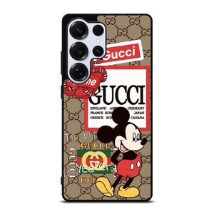 GUCCI X SUPREME X DISNEY MICKEY MOUSE ICON Samsung Galaxy S25 Ultra Case Cover GUCCI X SUPREME X DISNEY MICKEY MOUSE ICON Samsung Galaxy S25 Ultra Case Cover