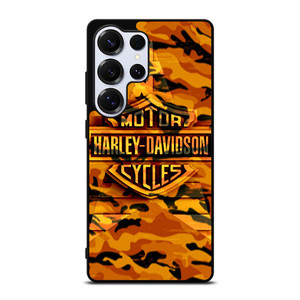 HARLEY DAVIDSON CAMO ORANGE Samsung Galaxy S25 Ultra Case Cover HARLEY DAVIDSON CAMO ORANGE Samsung Galaxy S25 Ultra Case Cover