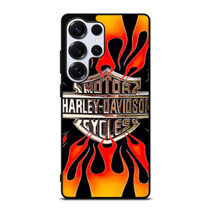 HARLEY DAVIDSON MOTORCYCLE LOGO FLAME Samsung Galaxy S25 Ultra Case Cover HARLEY DAVIDSON MOTORCYCLE LOGO FLAME Samsung Galaxy S25 Ultra Case Cover