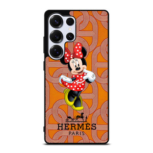 HERMES PARIS PATTERN MINNIE MOUSE DISNEY Samsung Galaxy S25 Ultra Case Cover HERMES PARIS PATTERN MINNIE MOUSE DISNEY Samsung Galaxy S25 Ultra Case Cover