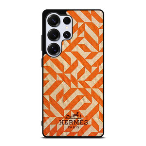 HERMES PARIS PATTERN ORANGE Samsung Galaxy S25 Ultra Case Cover HERMES PARIS PATTERN ORANGE Samsung Galaxy S25 Ultra Case Cover