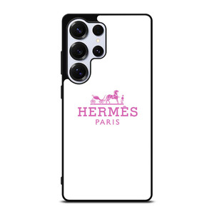HERMES PARIS PINK LOGO Samsung Galaxy S25 Ultra Case Cover HERMES PARIS PINK LOGO Samsung Galaxy S25 Ultra Case Cover