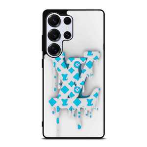 LOUIS VUITTON LV LOGO WHITE BLUE EMBLEM Samsung Galaxy S25 Ultra Case Cover