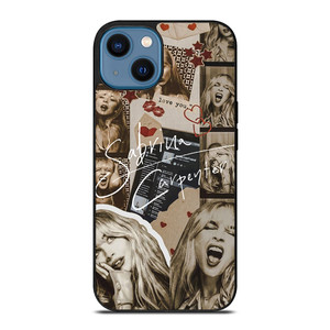 SABRINA CARPENTER BROWN COLLAGE iPhone 14 Case Cover SABRINA CARPENTER BROWN COLLAGE iPhone 14 Case Cover