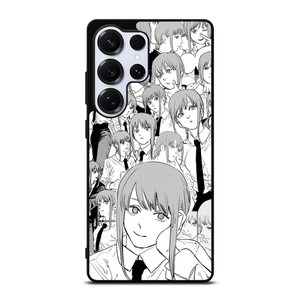 MAKIMA CHAINSAW MAN COLLAGE Samsung Galaxy S25 Ultra Case Cover MAKIMA CHAINSAW MAN COLLAGE Samsung Galaxy S25 Ultra Case Cover