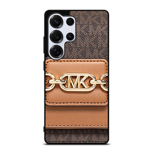 MICHAEL KORS MK LOGO BROWN SHOULDER BAG Samsung Galaxy S25 Ultra Case Cover MICHAEL KORS MK LOGO BROWN SHOULDER BAG Samsung Galaxy S25 Ultra Case Cover