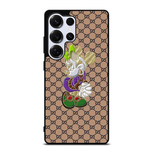 MINNIE MOUSE GUCCI PATTERN LOGO Samsung Galaxy S25 Ultra Case Cover MINNIE MOUSE GUCCI PATTERN LOGO Samsung Galaxy S25 Ultra Case Cover