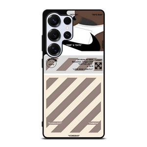 OFF WHITE NIKE LOGO SHOES Samsung Galaxy S25 Ultra Case Cover
