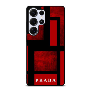 PRADA LOGO RED Samsung Galaxy S25 Ultra Case Cover