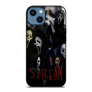 SCREAM GHOST COLLAGE iPhone 14 Case Cover SCREAM GHOST COLLAGE iPhone 14 Case Cover