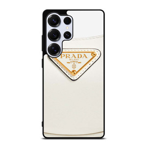PRADA MILANO LOGO WHITE Samsung Galaxy S25 Ultra Case Cover PRADA MILANO LOGO WHITE Samsung Galaxy S25 Ultra Case Cover
