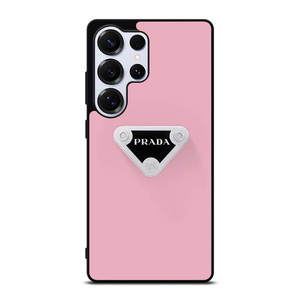 PRADA MILANO PINK LOGO Samsung Galaxy S25 Ultra Case Cover PRADA MILANO PINK LOGO Samsung Galaxy S25 Ultra Case Cover
