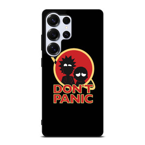 RICK AND MORTY DONT PANIC Samsung Galaxy S25 Ultra Case Cover RICK AND MORTY DONT PANIC Samsung Galaxy S25 Ultra Case Cover