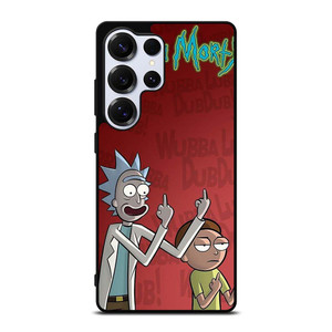 RICK AND MORTY MIDDLE FINGER Samsung Galaxy S25 Ultra Case Cover