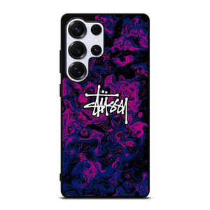 STUSSY PURPLE LOGO Samsung Galaxy S25 Ultra Case Cover