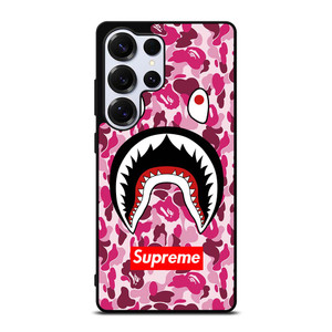 SUPREME BAPE CAMO SHARK Samsung Galaxy S25 Ultra Case Cover SUPREME BAPE CAMO SHARK Samsung Galaxy S25 Ultra Case Cover