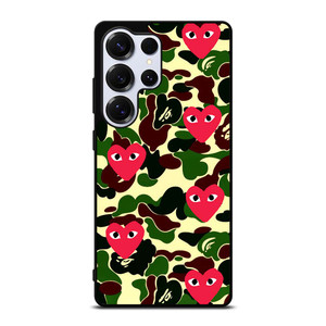 SUPREME BAPE COMME DES GARCONS Samsung Galaxy S25 Ultra Case Cover SUPREME BAPE COMME DES GARCONS Samsung Galaxy S25 Ultra Case Cover